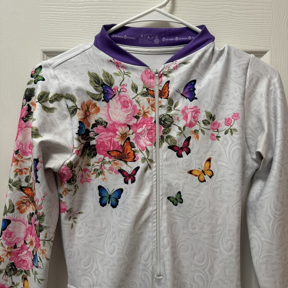 Dunas Cycling Unitard Womens Long Sleeve Large,‎ Grande Pants - Picture 2 of 7